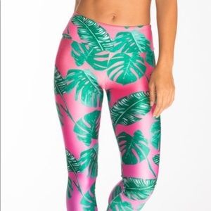 ⭐️ Goldsheep Leggings - pink palm print 🌴